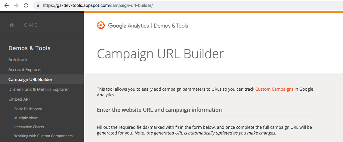 Come utilizzare il costruttore di URL per le campagne Google | Ice Nine Online