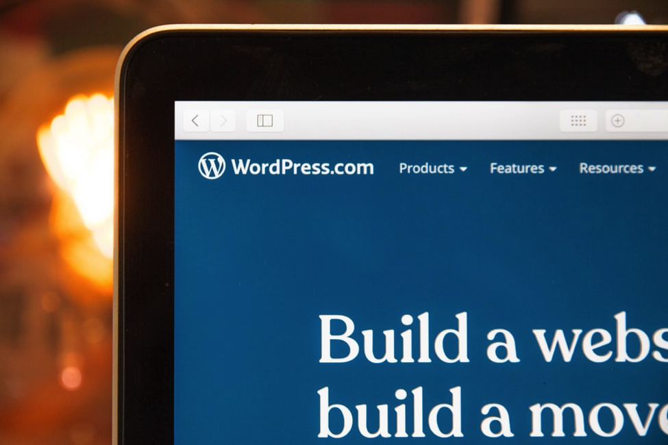 A screenshot of WordPress pulled up in a browser.