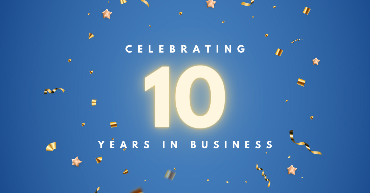 Featured image for “Celebrating 10 Years in Business: A Heartfelt Thank You from Ice Nine Online”